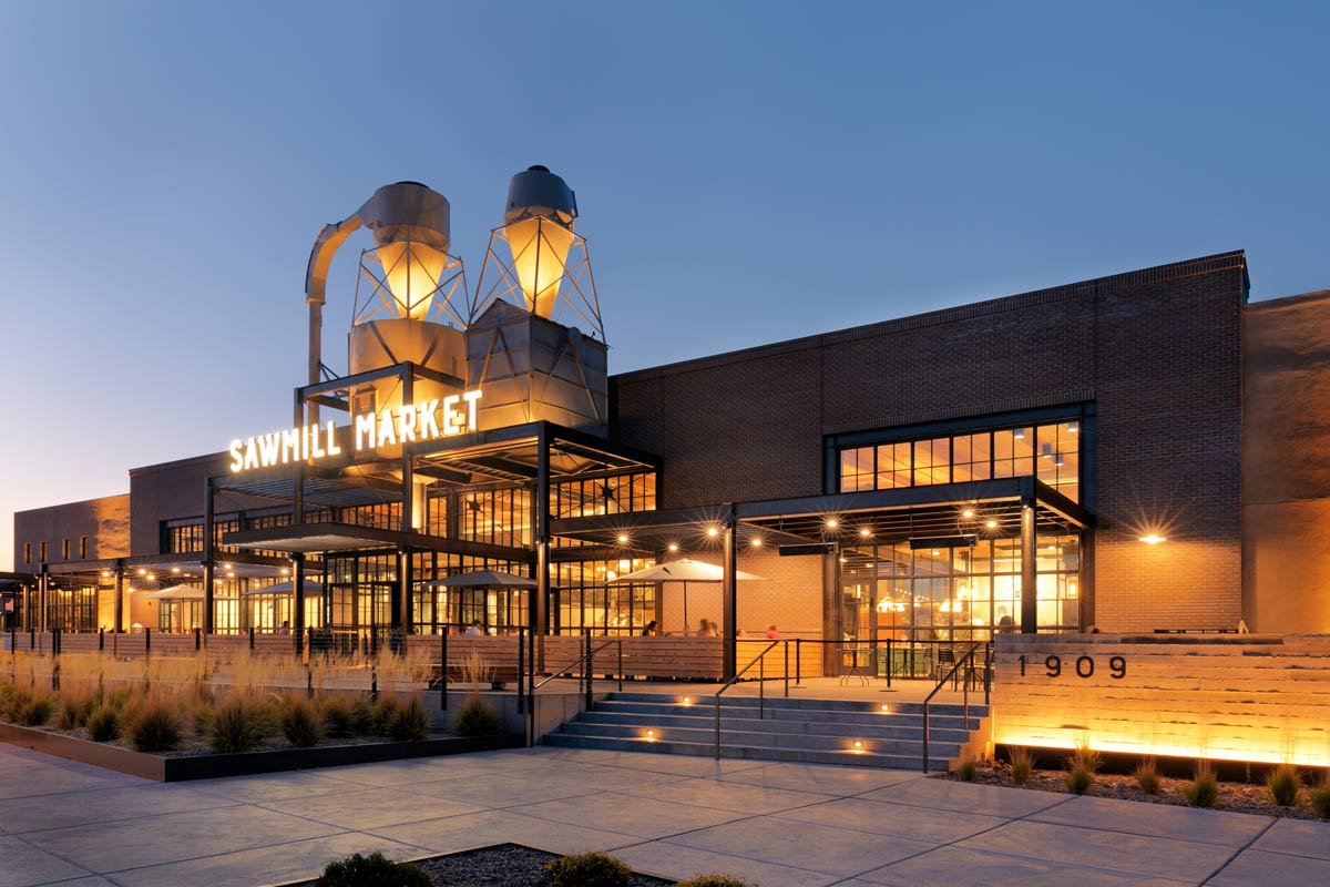 Sawmill Market food hall 