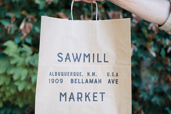 Sawmill Market shop bag