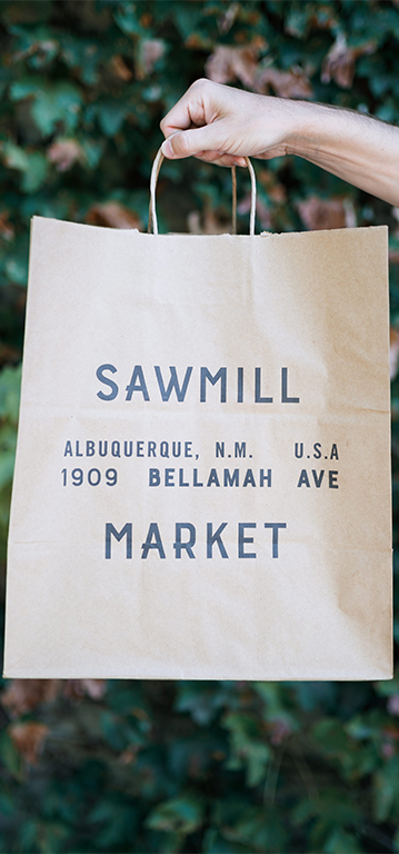 Sawmill Market Bag design